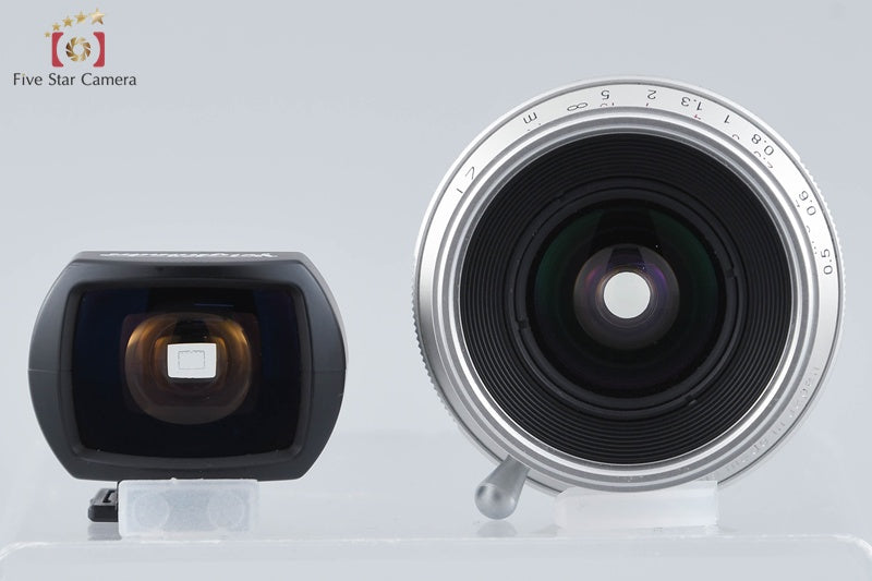 Voigtlander COLOR-SKOPAR 21mm f/4 MC Silver L39 + 21mm Viewfinder