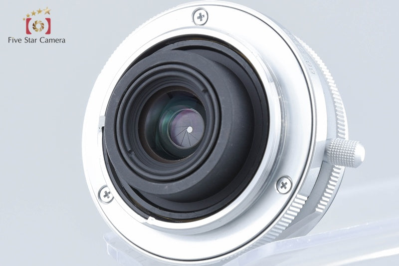 Voigtlander COLOR-SKOPAR 28mm f/3.5 Silver L39 LTM Leica Thread Mount