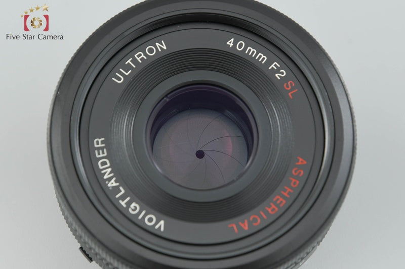 Voigtlander ULTRON 40mm f/2 SL Aspherical for Nikon [Near Mint]