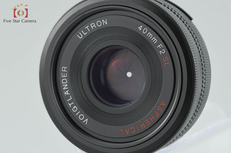 Voigtlander ULTRON 40mm f/2 SL Aspherical for Nikon [Near Mint]