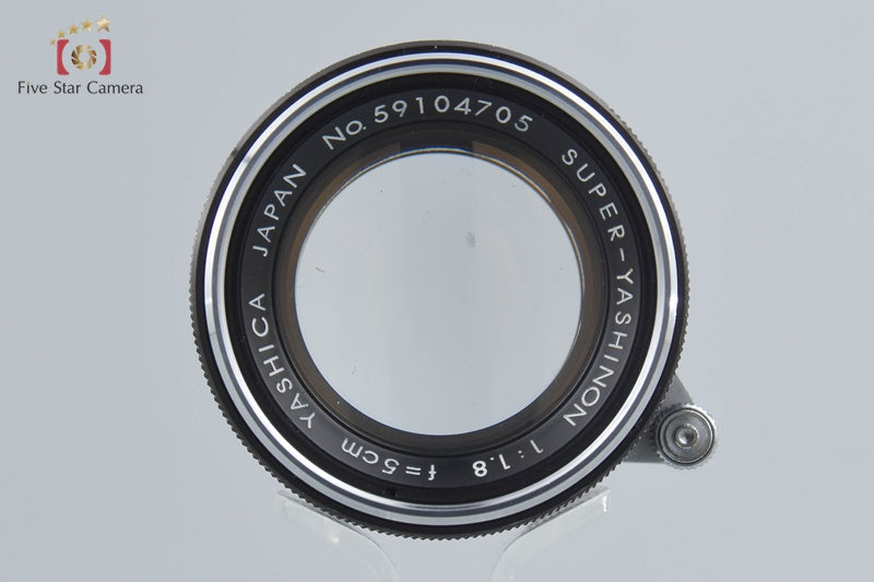 "As-Is" YASHICA SUPER-YASHINON 50mm f/1.8 L39 LTM Leica Thread Mount Lens