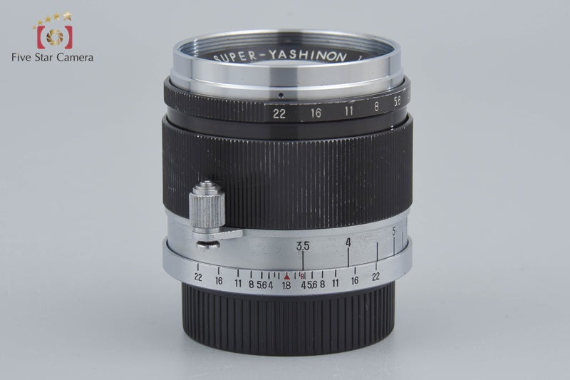 "As-Is" YASHICA SUPER-YASHINON 50mm f/1.8 L39 LTM Leica Thread Mount Lens