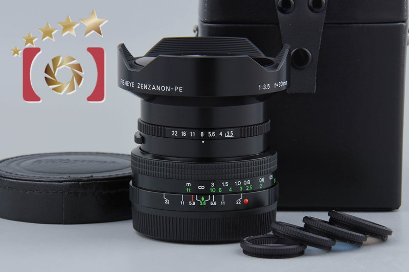Rare!! Zenza Bronica FISHEYE ZENZANON-PE 30mm f/3.5 for ETR, ETRS, ETRSi