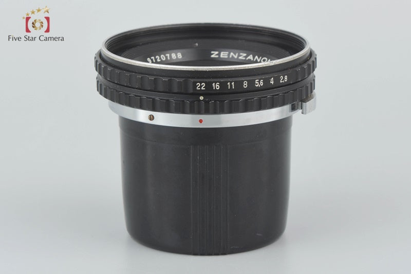 Zenza Bronica ZENZANON MC 80mm f/2.8 by Carl Zeiss Jena DDR for S2 / EC