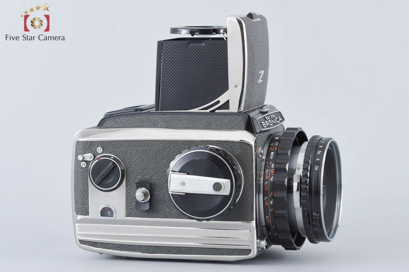 Zenza Bronica C2 Silver Early Model + Nikon NIKKOR-P 75mm f/2.8 [Very Good]