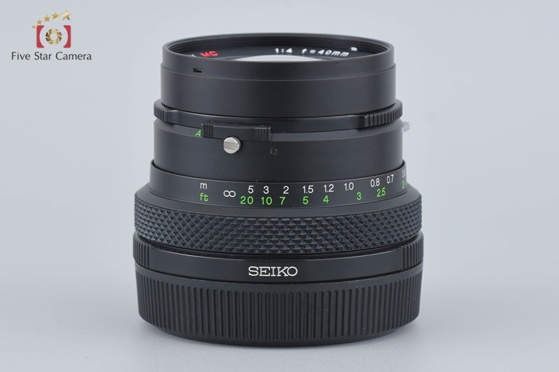 Zenza Bronica ZENZANON MC 40mm f/4 for ETR, ETRS, ETRSi, ETRC w/ Box [Very Good]