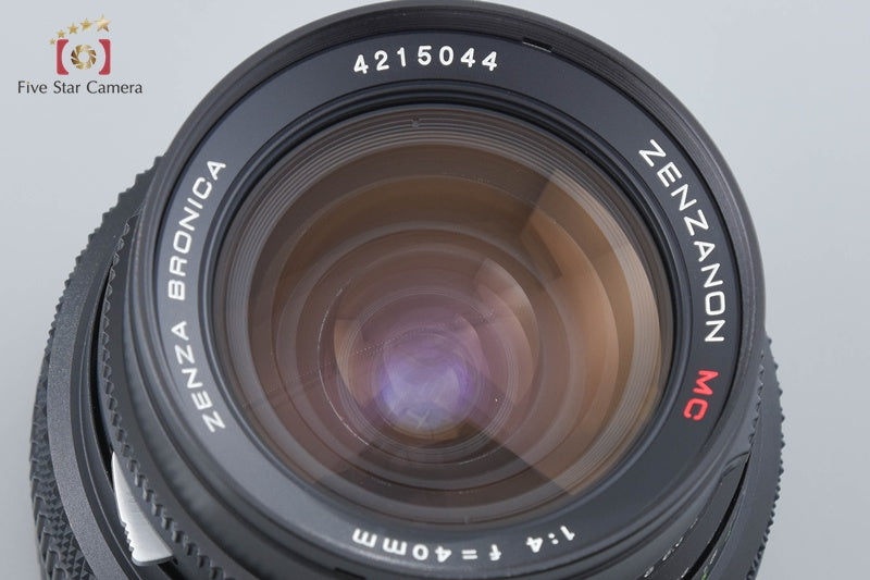 Zenza Bronica ZENZANON MC 40mm f/4 for ETR, ETRS, ETRSi, ETRC w/ Box [Very Good]