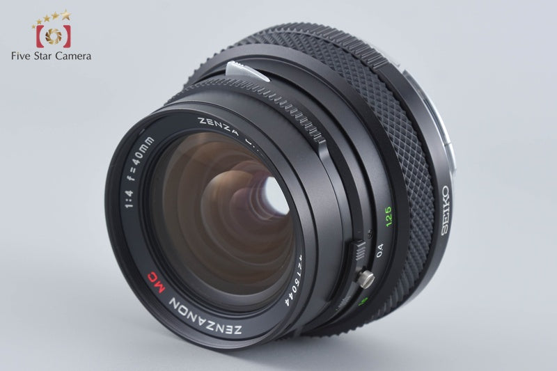 Zenza Bronica ZENZANON MC 40mm f/4 for ETR, ETRS, ETRSi, ETRC w/ Box [Very Good]