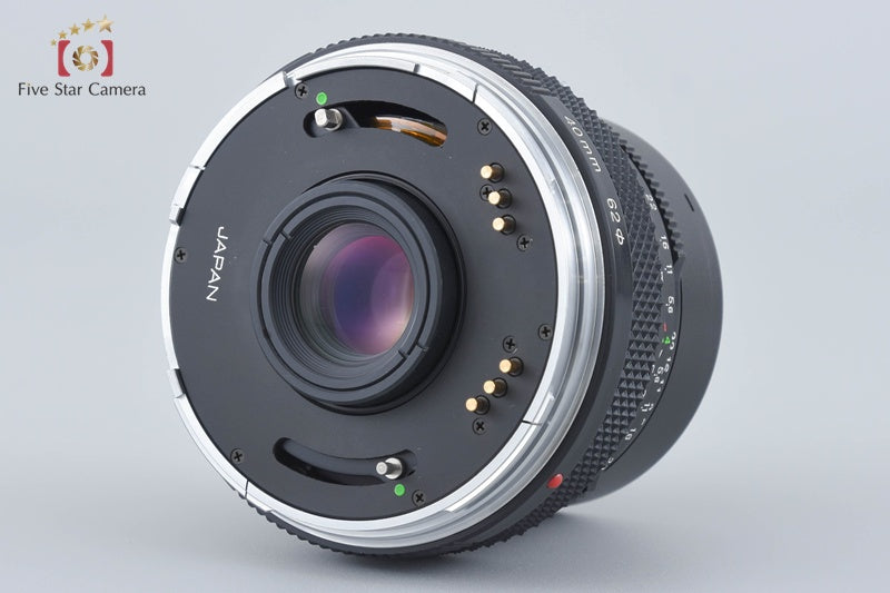 Zenza Bronica ZENZANON MC 40mm f/4 for ETR, ETRS, ETRSi, ETRC w/ Box [Very Good]