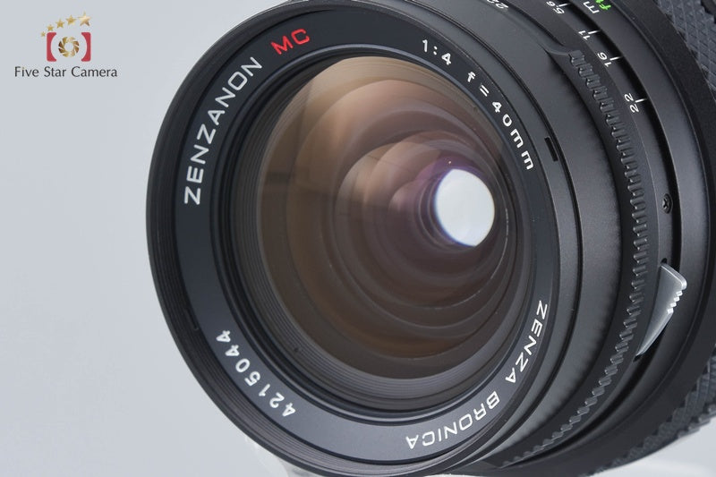 Zenza Bronica ZENZANON MC 40mm f/4 for ETR, ETRS, ETRSi, ETRC w/ Box [Very Good]