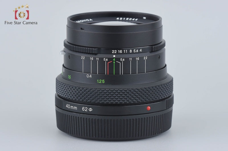 Zenza Bronica ZENZANON MC 40mm f/4 for ETR, ETRS, ETRSi, ETRC w/ Box [Very Good]