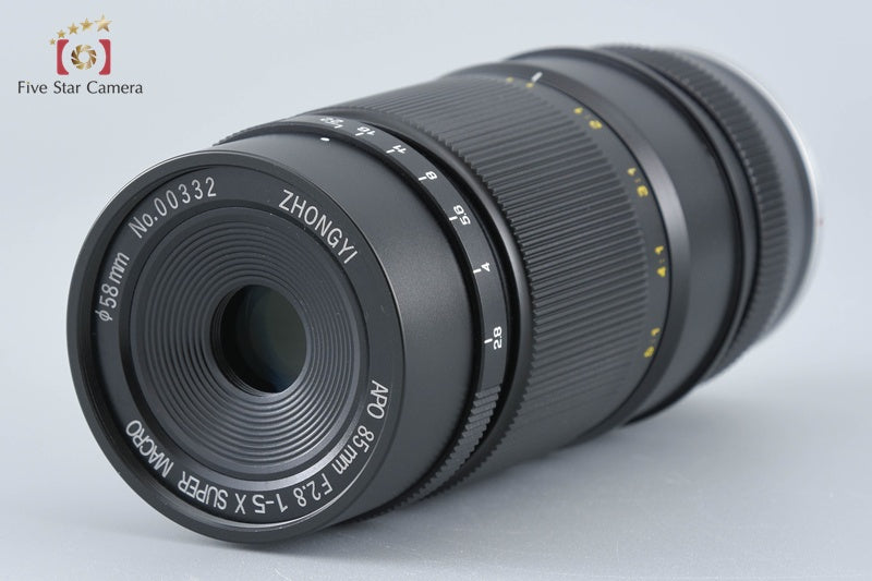 Zhongyi APO 85mm f/2.8 Super Macro 1-5X for Sony E mount [Near Mint]