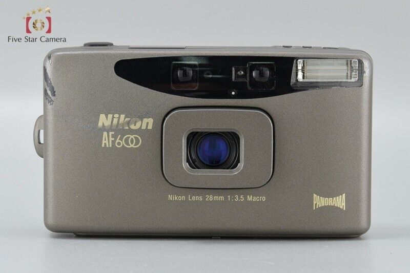 Nikon AF600 Gray 35mm Point & Shoot Film Camera