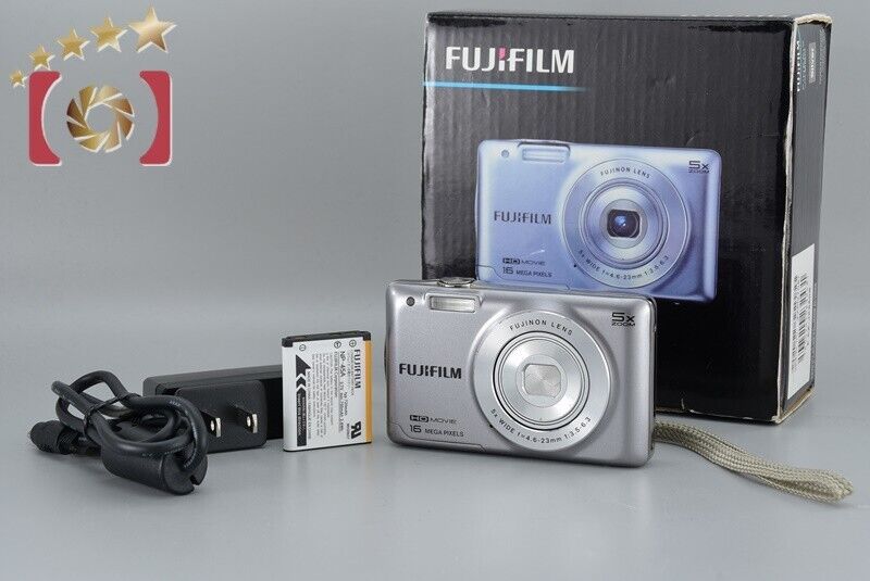FUJIFILM FinePix JX650 Silver 16.0 MP Digital Camera w/Box