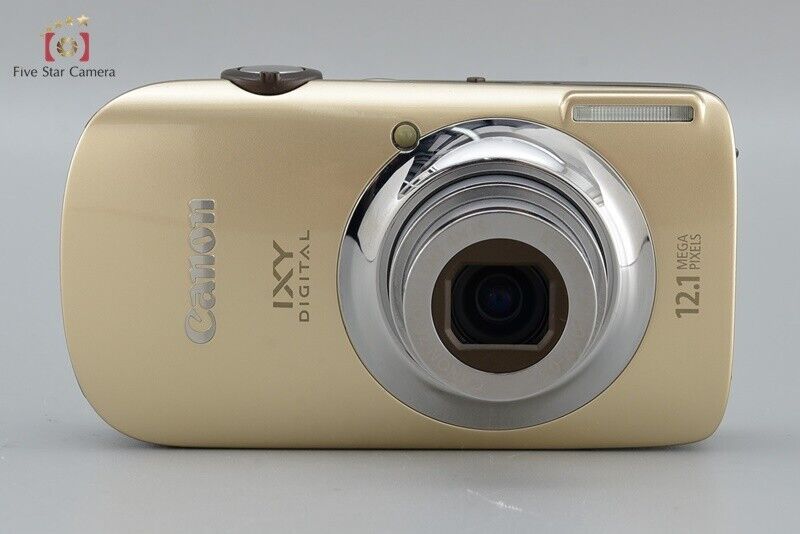 Excellent!! Canon IXY DIGITAL 510 IS Gold 12.1 MP Digital Camera w/Box