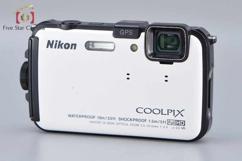 Nikon COOLPIX AW100 White 16.0 MP Digital Camera