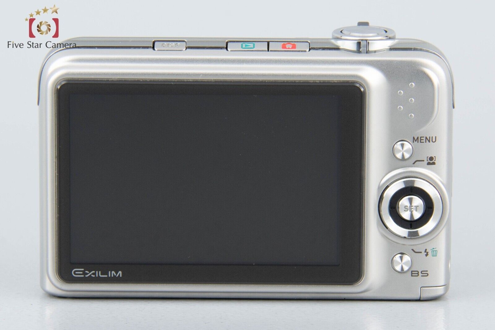 Excellent!! Casio HIGH SPEED EXILIM EX-Z1200 Silver 16.1MP Digital Camera