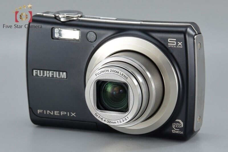 Near Mint!! FUJIFILM FinePix F100fd Black 12.0 MP Digital Camera
