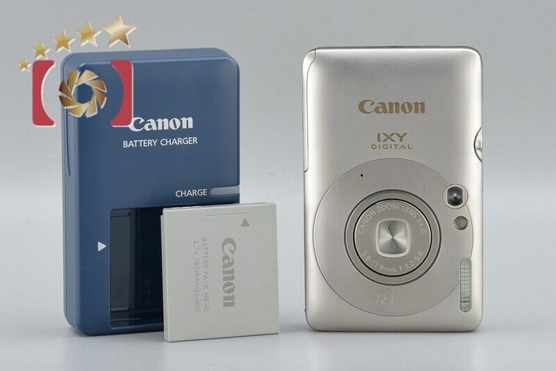 Very Good!! Canon IXY DIGITAL 210 IS Silver 12.1 MP Digital Camera