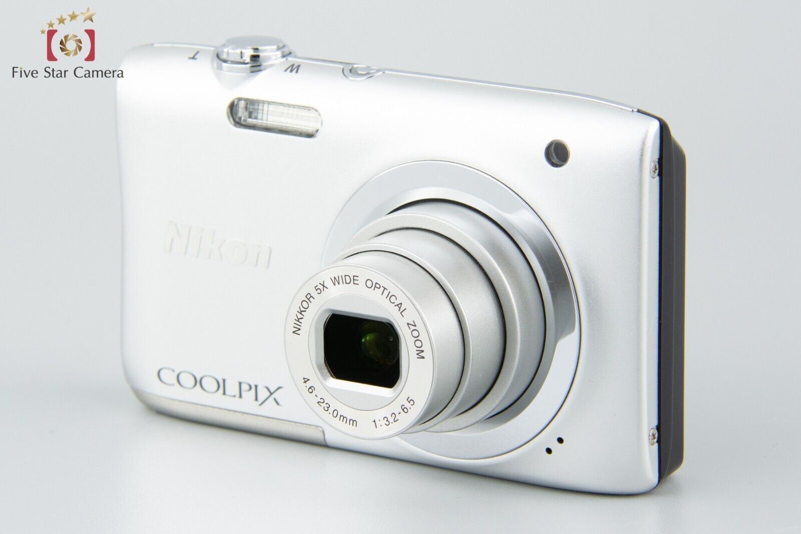 Excellent!! Nikon COOLPIX A100 Silver 20.1 MP Digital Camera