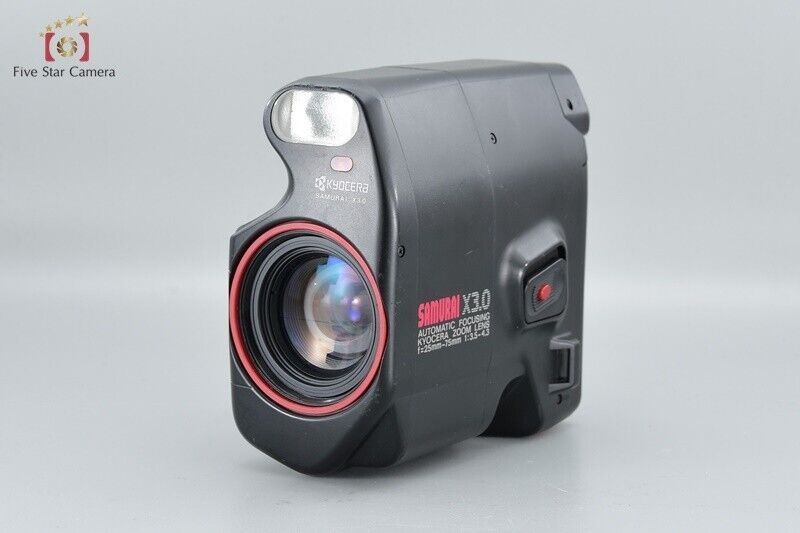 Kyocera Samurai X3.0 Point & Shoot Half Frame 35mm Film Camera