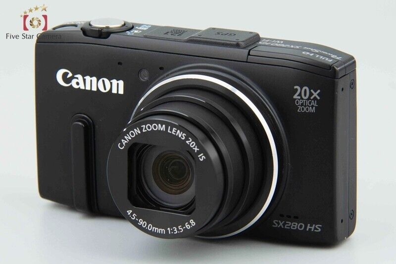 Canon PowerShot SX280 HS Black 12.1 MP Digital Camera