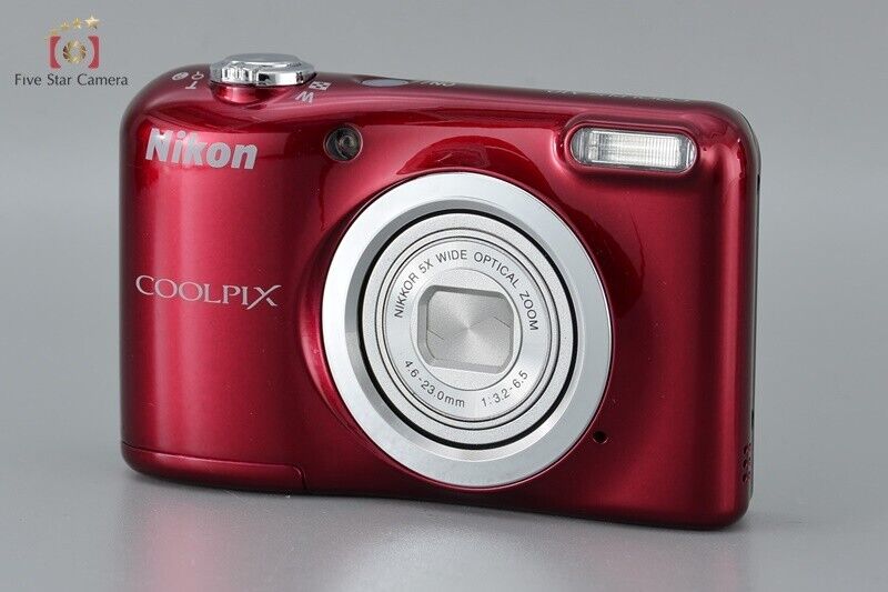Near Mint!! Nikon COOLPIX A10 Red 16.2 MP Digital Camera
