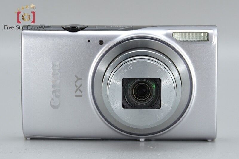 Very Good!! Canon IXY 640 Silver 20.0 MP Digital Camera w/Box