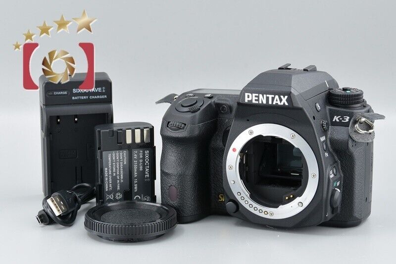 "Count 351" Excellent!! PENTAX K-3 24.3 MP DSLR Camera Body