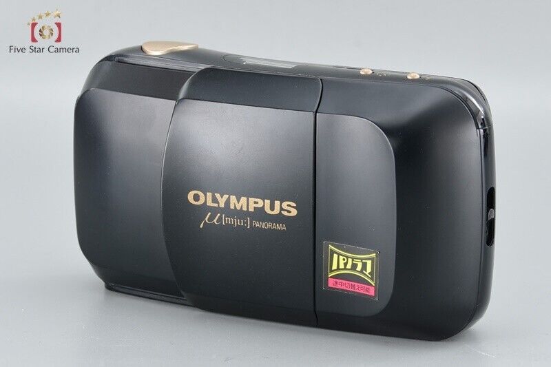 Excellent!! Olympus μ[mju:] PANORAMA 35mm Point & Shoot Film Camera