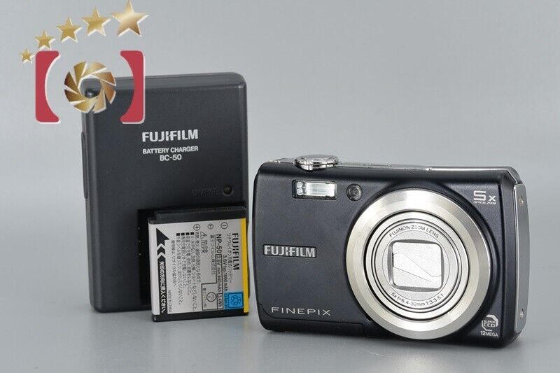 Excellent!! FUJIFILM FinePix F100fd Black 12.0 MP Digital Camera