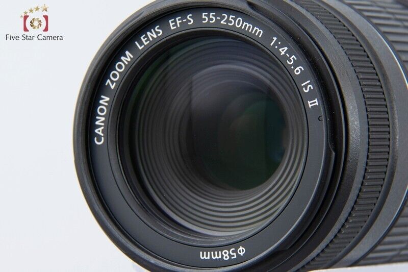 Near Mint!! Canon EF-S 55-250mm f/4-5.6 IS II