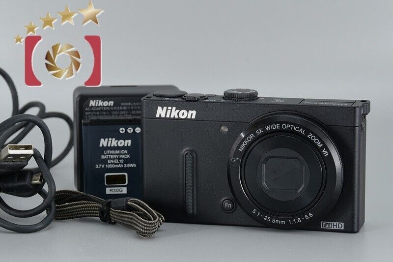 Very Good!! Nikon COOLPIX P330 Black 21.1 MP Digital Camera