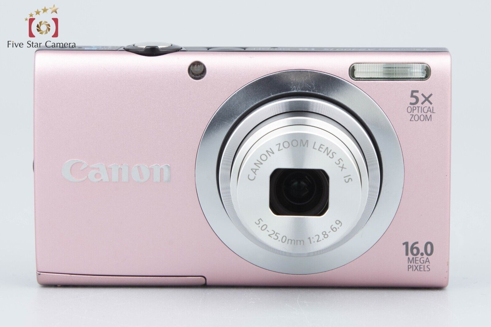 Excellent!! Canon PowerShot A2400 IS Pink 16.0 MP Digital Camera