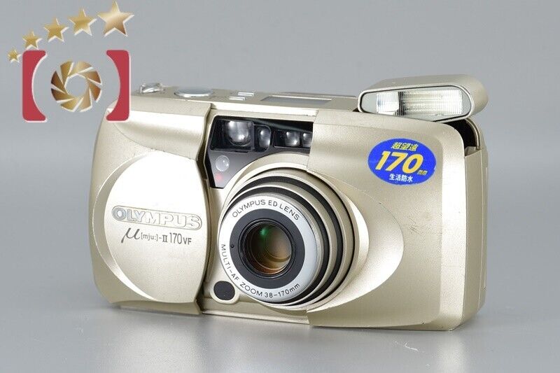 Olympus μ[mju:]-II 170 VF 35mm Point & Shoot Film Camera