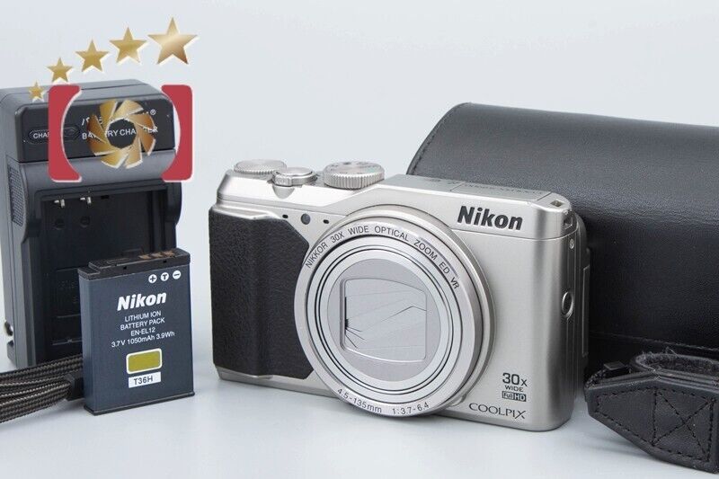 Near Mint!! Nikon COOLPIX S9900 Silver 16.0 MP Digital Camera
