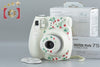 Near Mint!! FUJIFILM instax mini 7S White Instant Film Camera Body w/Box