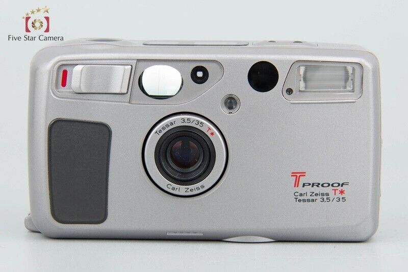 Very Good!! Kyocera T PROOF 35mm Point & Shoot Film Camera