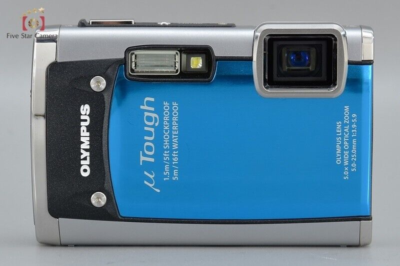 Excellent!! Olympus μ [mju:] Tough-6020 Blue 14.0 MP Digital Camera