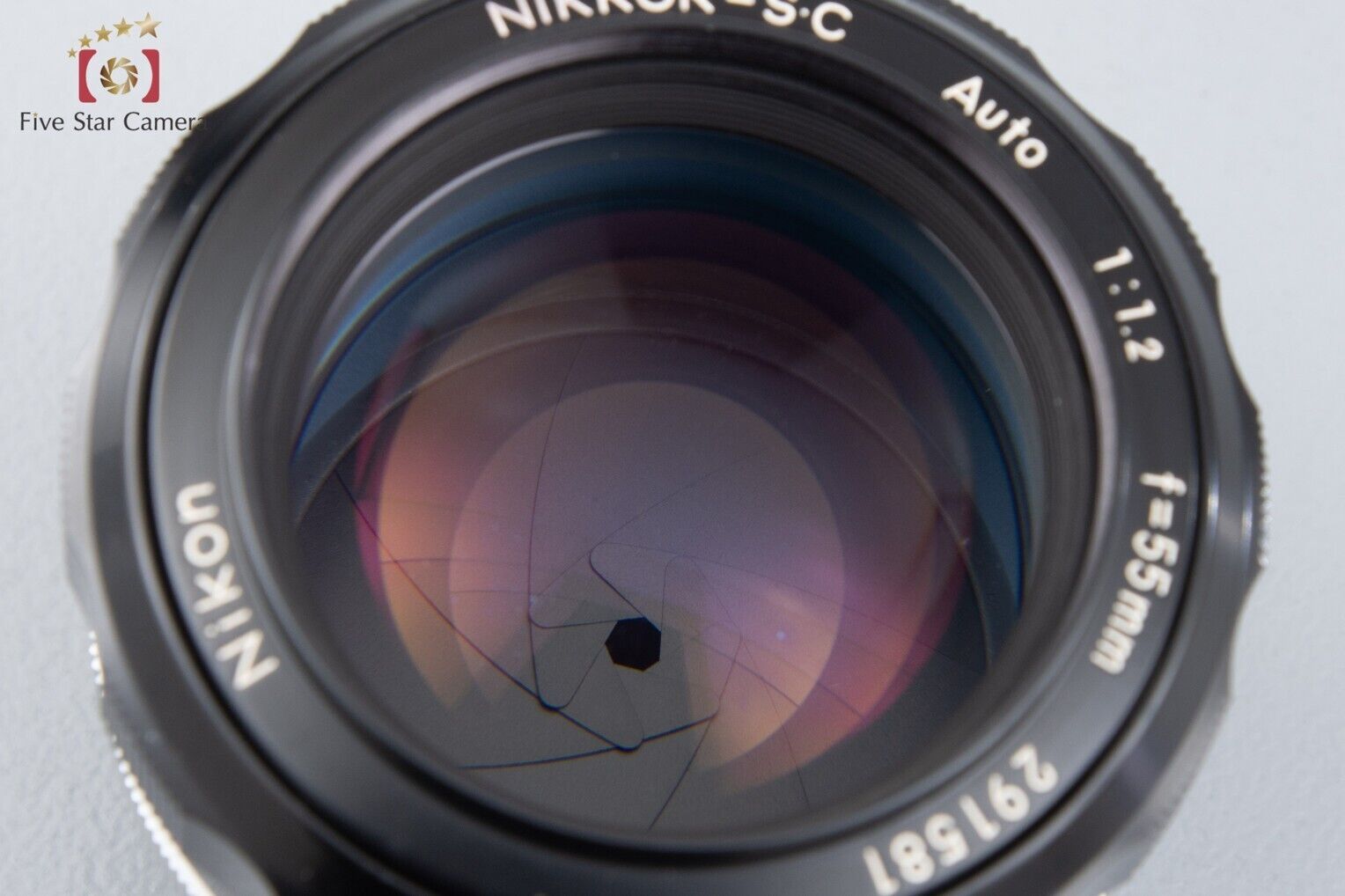 Nikon NIKKOR-S.C Auto 55mm f/1.2 Non Ai Lens