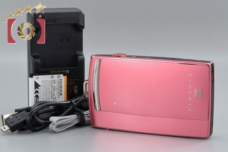 Very Good!! FUJIFILM FinePix Z1100 EXR Pink 16.0 MP Digital Camera w/Box