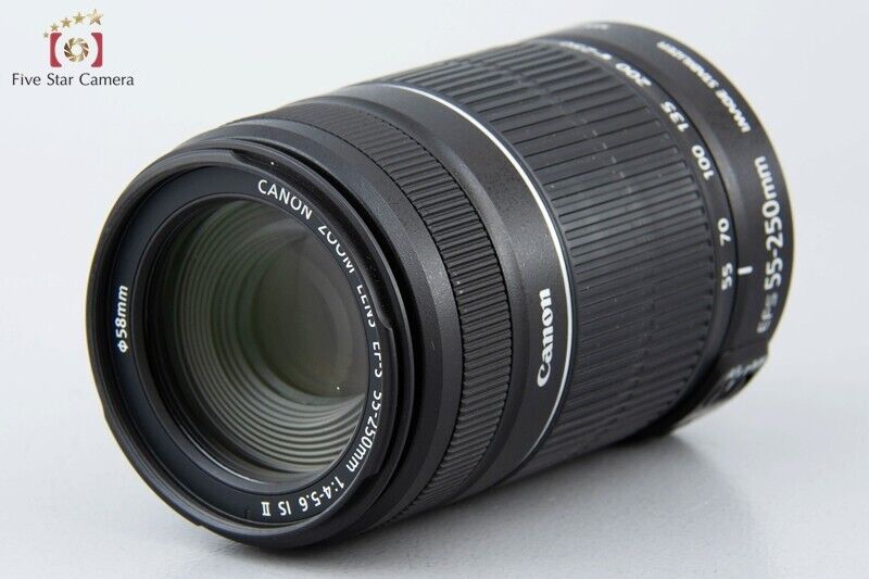 Near Mint!! Canon EF-S 55-250mm f/4-5.6 IS II