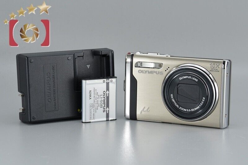 Very Good!! Olympus μ-9000 Champagne Silver 12.0 MP Digital Camera