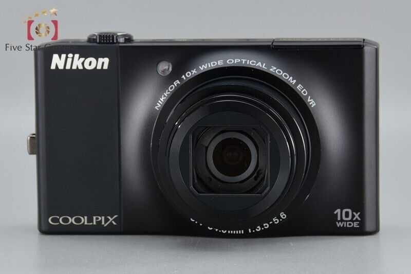 Very Good!! Nikon COOLPIX S8000 Black 14.2 MP Digital Camera