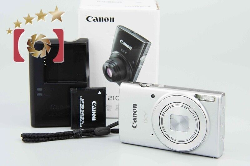 Excellent!! Canon IXY 210 Silver 20.0 MP Digital Camera w/ Box