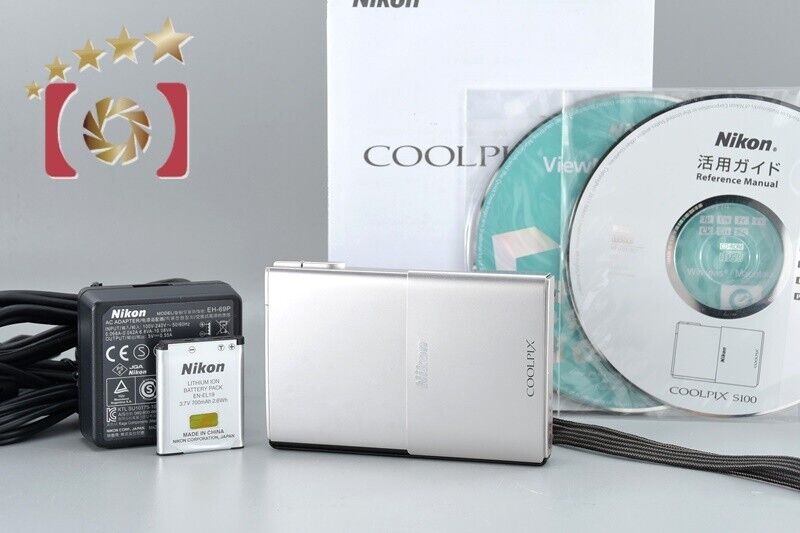 Excellent!! Nikon COOLPIX S100 Silver 16.0 MP Digital Camera