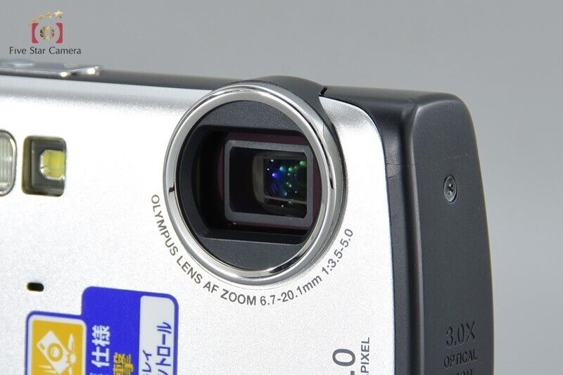 Very Good!! Olympus μ 850 SW Silver 8.0 MP Waterprof Digital Camera