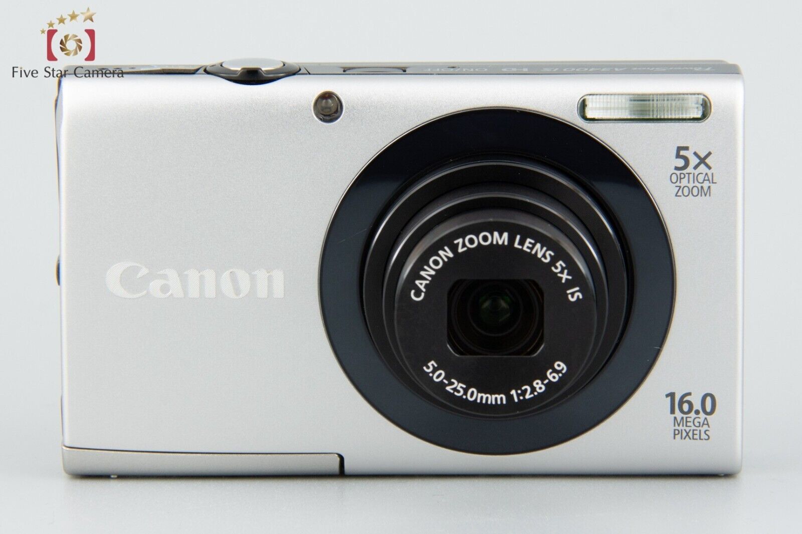 Very Good!! Canon PowerShot A3400 IS Silver 16.0 MP Digital Camera