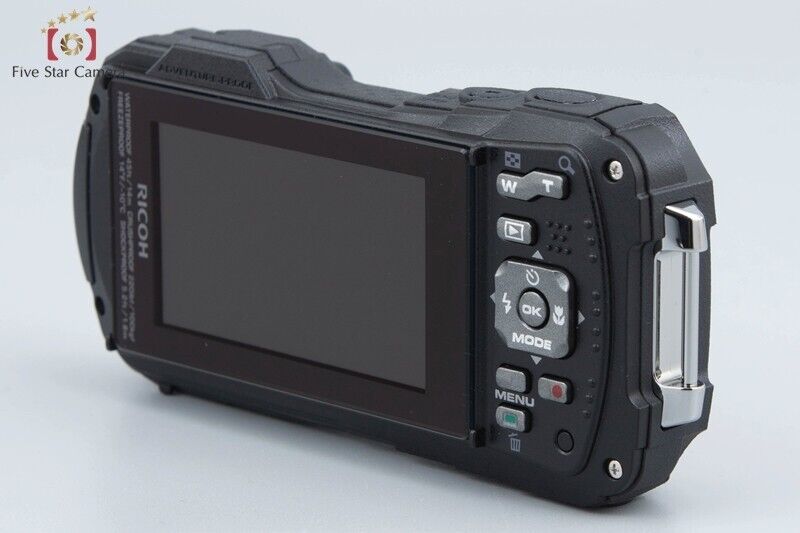 "Shutter count 1" Ricoh WG-80 Orange 16.0 MP Waterproof action camera w/ Box