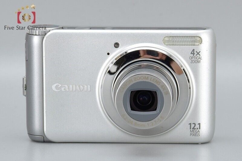 Very Good!! Canon PowerShot A3100 IS Silver 12.1 MP Digital Camera